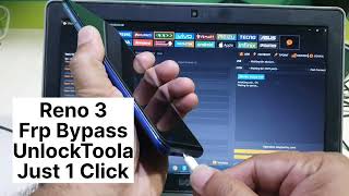 Oppo Reno 3 Frp Bypass In Just 1 Click With Unlock Tools [upl. by Kokoruda]