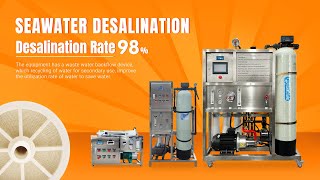 New product seawater desalination machine [upl. by Haimarej]