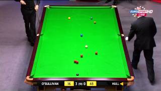 Robin Hull 102 breikki vs Ronnie OSullivan  Snooker MMkisat 2014 [upl. by Enar]