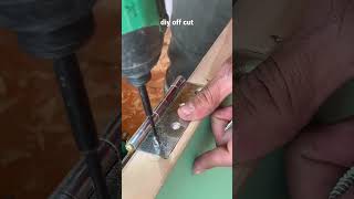 How To Install Hinges shorts youtubeshorts woodworking [upl. by Maximo]