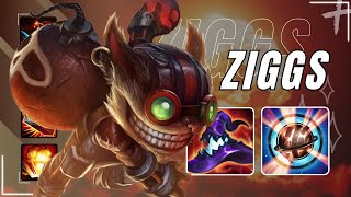 WILD RIFT  ZIGGS MID LANE GAMEPLAY S13  BUILD amp RUNES [upl. by Frum271]