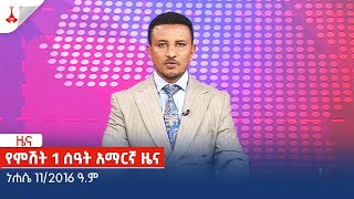 የምሽት 1 ሰዓት አማርኛ ዜና … ነሐሴ 112016 ዓም Etv  Ethiopia  News zena [upl. by Pearman]