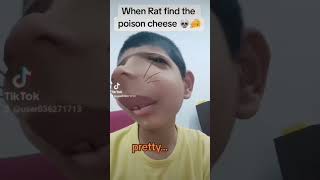 When the rat finds the poisonous cheese💀🧀 cheese shorts meme poison [upl. by Valtin]