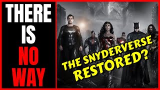 Can the Snyderverse be RESTORED  Lets Discuss [upl. by Adlecirg115]