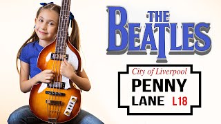 Ellen Alaverdyan  Penny Lane Bass amp Vocal Cover [upl. by Irehj]