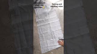 cutting and stitching video lehnga form old saree song [upl. by Tennes]