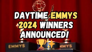 Daytime Emmys 2024 Complete Winners List and Highlights [upl. by Imogene136]