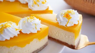 레몬 좋아하세요 🍋 레몬 뉴욕 치즈케이크 만들어 보세요  Lemon New York Cheesecake Recipe [upl. by Sices455]