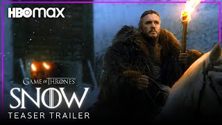 SNOW  Teaser Trailer  Game of Thrones Sequel  Jon Snow Spinoff Series  HBO Max [upl. by Acirem509]