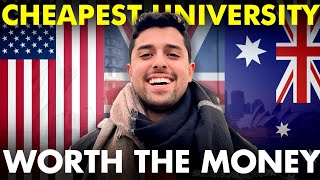 Top 5 Cheapest University of UK  Australia and USA that are worth the money [upl. by Ahsatal839]