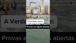 O que acontece em provas aquáticas natacao triathlon aquathlon nadar shortvideo [upl. by Allveta]