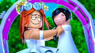 My GF gets MARRIED to a WORM  Roblox  Wormy [upl. by Aleunamme]