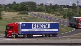 DAF XF Euro 6 w firmie Regesta [upl. by Anahsit]