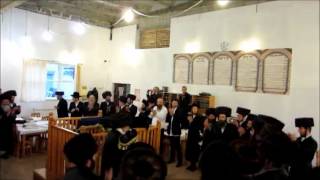 Toldos Aharon Rebbe Shabbos In Dinov Rosh Chodesh Elul 5772 [upl. by Avlem]