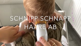 Kleinkind Haare schneiden mit Haarschneidemaschine [upl. by Bergeron156]