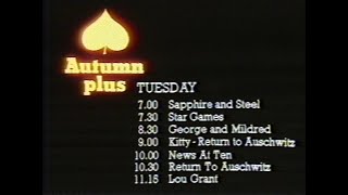 Monday 5th November 1979  ITV Thames  Advert  George amp Mildred  News  The Hunted Lady  Minder [upl. by Aihtniroc]