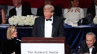 IN FULL Trump makes top Democrats laugh during charity dinner roast [upl. by Chong940]