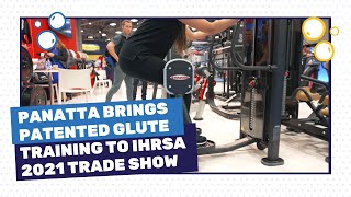 Panatta Brings Patented Glute Training to US and IHRSA 2021 Trade Show [upl. by Airt]