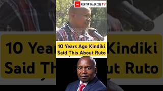 10 Years ago Kindiki Proved he was Loyal to William Ruto [upl. by Lama924]