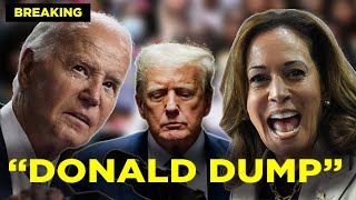 NERVOUS REPUBLICANS Biden RIPS Trump During 1st Appearance With Harris After Dropping Out of Race [upl. by Gord]