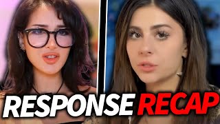 Azzylands response to SSSniperwolf is WILD [upl. by Kramer]