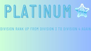 Platinum 2  Div 3 to Div 4  Once again Rocket League competetive rocketleague [upl. by Notlek]