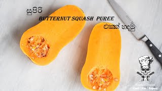 වට්ටක්කා වලින් සුපිරි puree එකක් හදමුbutternut squash puree [upl. by Sumaes]