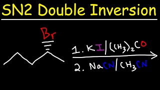 SN2 Reaction Mechanism  Double Inversion [upl. by Lourdes382]