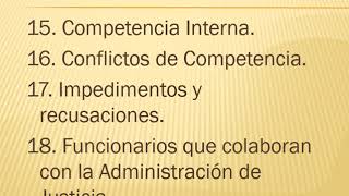 26 Conflictos de competencia impedimentos y recusaciones colaboradores de la rama judicial [upl. by Joyann]