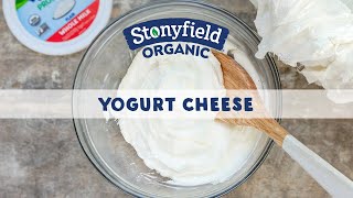 Yogurt Cheese Recipe [upl. by Ylicic453]