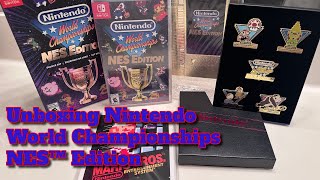 Unboxing Nintendo World Championships NES Edition For The Nintendo Switch [upl. by Johanan]