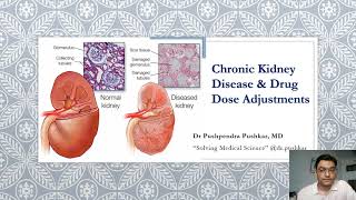 eGFR  Estimated Glomerular Filtration Rate  CKD  Drug Dose Adjustment  MDRD  CKDEPI CG Formula [upl. by Nnylarej367]