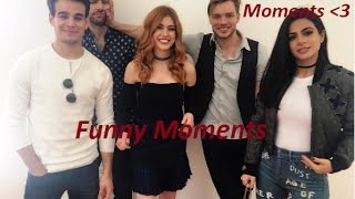 Shadowhunters Cast Funny Moments BTS Part 2 [upl. by Atsejam922]