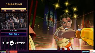 PunchOut Wii  Blindfolded FullGame Speedrun performed at SGDQ 2019 11016 [upl. by Adnahc808]