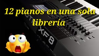 Los mejores sonidos del Yamaha motif Xf8 🔥🔥 [upl. by Dolhenty296]