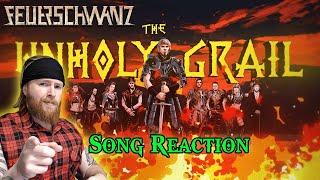 FEUERSCHWANZ  The Unholy Grail feat Dominum Orden Ogan Song Reaction [upl. by Ahtamat]