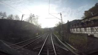 Führerstandsmitfahrt S2 Niedernhausen Taunus nach Dietzenbach Bahnhof über Frankfurt Tief [upl. by Ardnoid747]