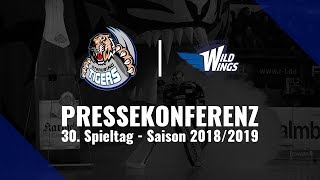 Pressekonferenz 30 Spieltag  Saison 20182019 [upl. by Eneloc]