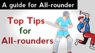 Tips For Allrounder  How can I be a good all rounder in cricket  All Rounder  Cricket G [upl. by Milli]