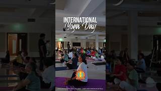 International Yoga Day at Willesden Temple internationalyogaday [upl. by Mensch]