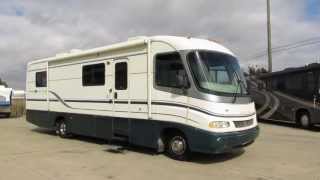 Good Solid 32 1997 Holiday Rambler Vacationer 32CG Ford 460 EFI Zoomersrvindiana [upl. by Aehtla826]