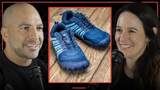 What are the best shoes that promote foot health  Peter Attia and Courtney Conley [upl. by Kcir]