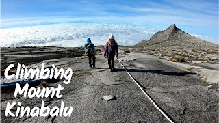 Climbing Mount Kinabalu Gunung Kinabalu Sabah Malaysia  Borneo  Kota Kinabalu  Sandakan [upl. by Nigam]