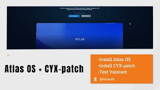 Install Atlas OS  CYXpatch NVIDIA P106100 untuk bermain Valorant VersusID [upl. by Akinert]