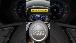 Comment démarrer le moteur thermique avec voiture hybride [upl. by Aldus]