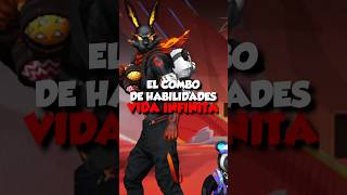 EL COMBO DE HABILIDADES PARA TENER VIDA INFINITA☠️ freefire [upl. by Dewhirst]