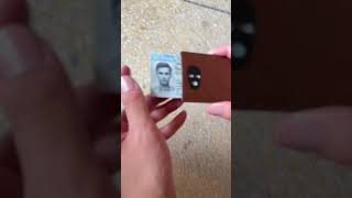 This drivers license card holder is really fundriverslicense cardholder [upl. by Aicena]