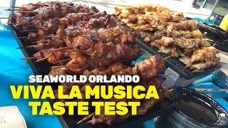 Viva La Musica Taste Test at SeaWorld Orlando [upl. by Vivl726]