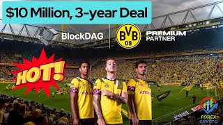 BlockDAG News Borussia Dortmunds 10M GameChanger with BlockDAG 🚀⚽ [upl. by Terrijo]