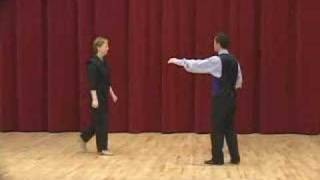 Bronze Waltz  The Hesitation Change Ballroom Dance Lesson [upl. by Hanala876]